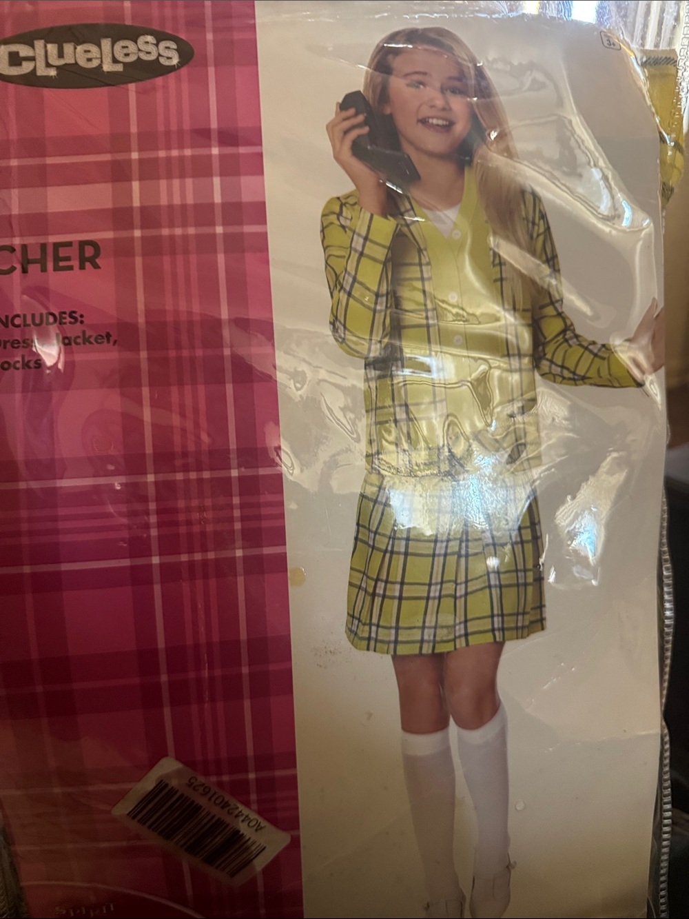Halloween 🎃 clueless Cher  custom girls size 8/10